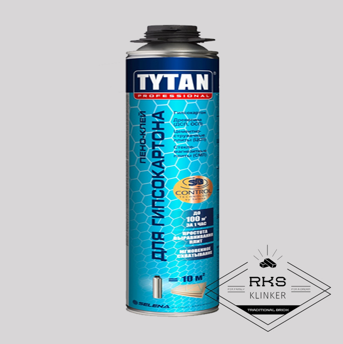Пено-клей для гипсокартона TYTAN Professional, 840 мл в Краснодаре